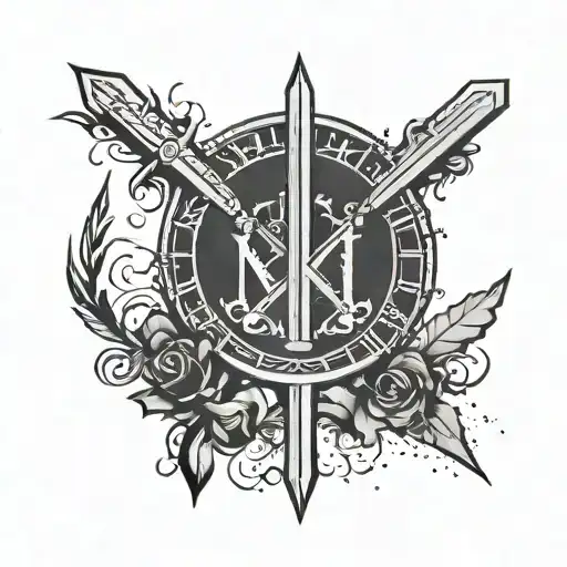 1984 Roman Numerals tattoo design idea