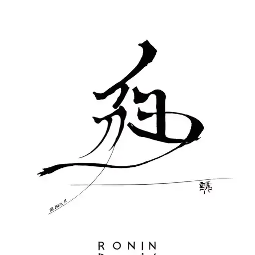 Ronin tattoo design idea