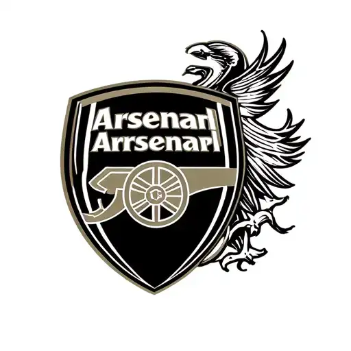 Arsenal football club tattoo design idea