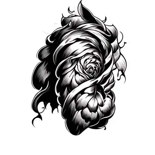 On Triceps tattoo design idea