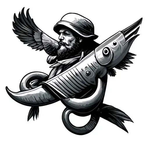 Seaman tattoo design idea