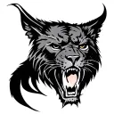 pantera tattoo design idea