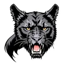 pantera tattoo design idea