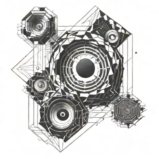 PK Sound Subwoofer tattoo design idea