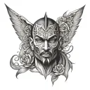 self made man simple tattoo tattoo design idea