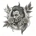 self made man simple tattoo tattoo design idea