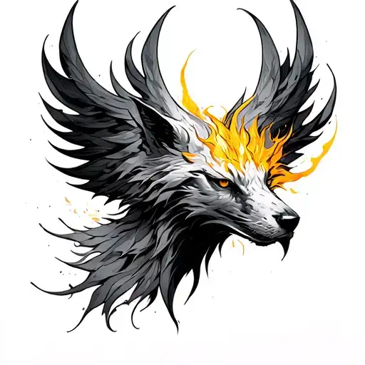 Ignis Aurum Probat tattoo design idea