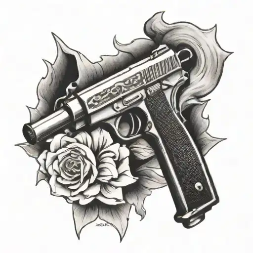 2nd amendment  tattoo design idea