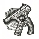 2nd amendment  tattoo design idea