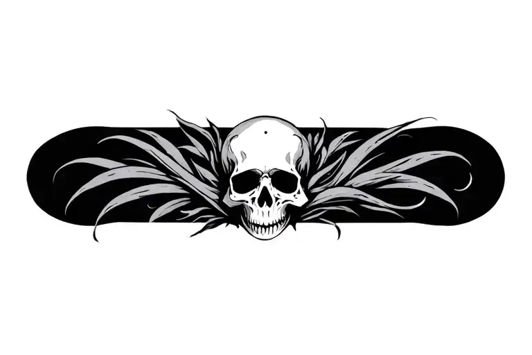 skull tattoo design idea