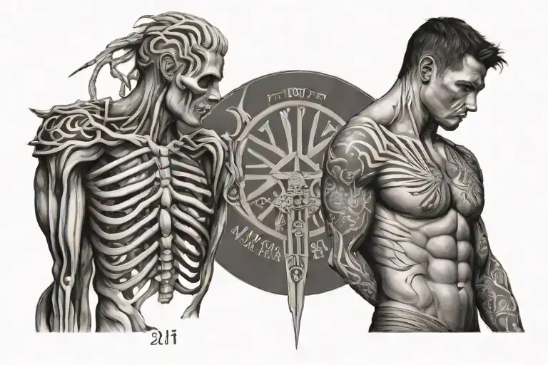 22 May 2015 and 15 July 2016 in roman numerals. it must look like you can see my bones ans muscles through the numerals  tattoo design idea