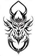 vajra tattoo design idea