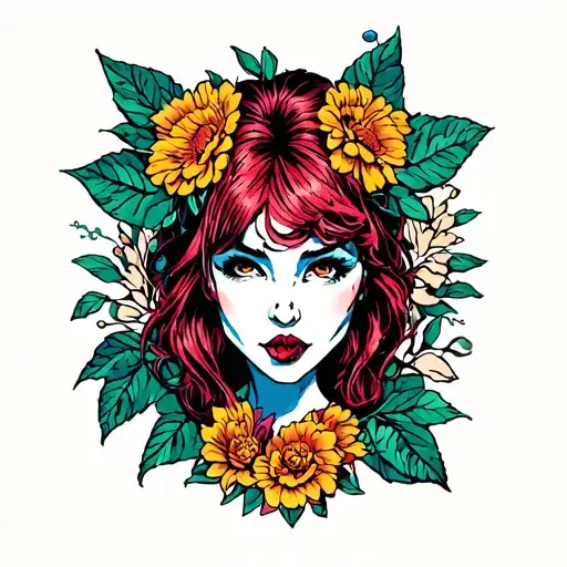 nana buruque tattoo design idea