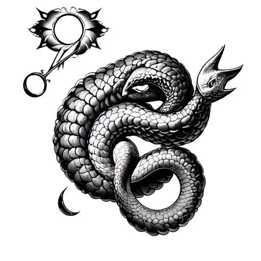 Ophiuchus tattoo design idea