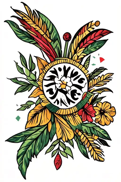 Ghana inspired tattoo tattoo design idea