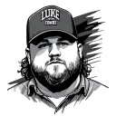 Luke Combs tattoo design idea