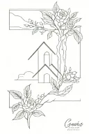 Graves into Gardens tattoo design idea