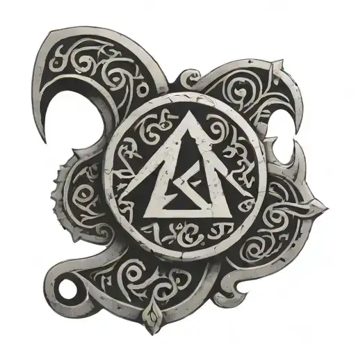 tengri turkic alphabet Make it Turkic tattoo design idea