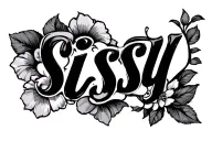 Sissy tattoo design idea