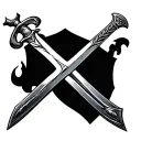Templar Sword tattoo design idea