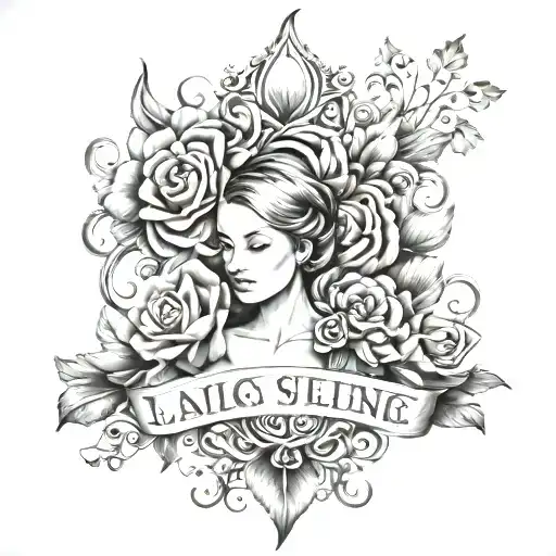 multiple sibling names tattoo design idea