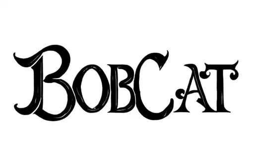 "BobCat" tattoo design idea