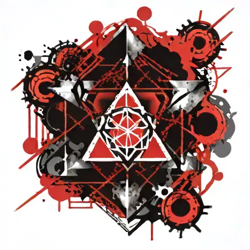 Metatrons Cube tattoo design idea