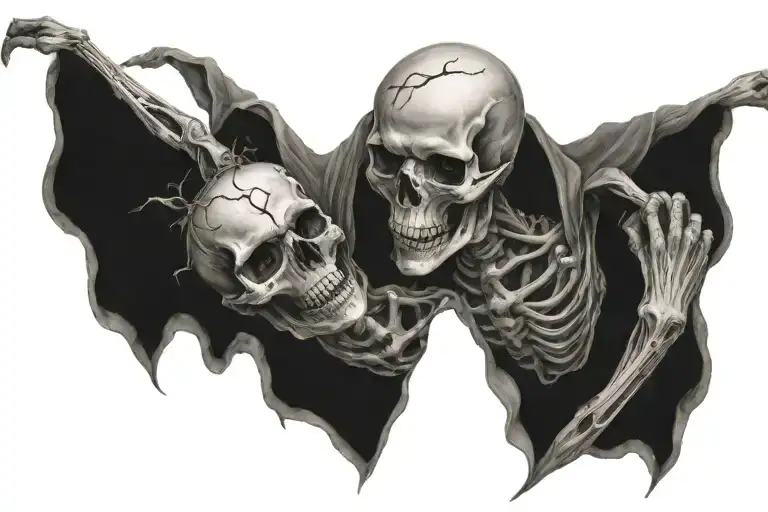 dance of death  tattoo design idea