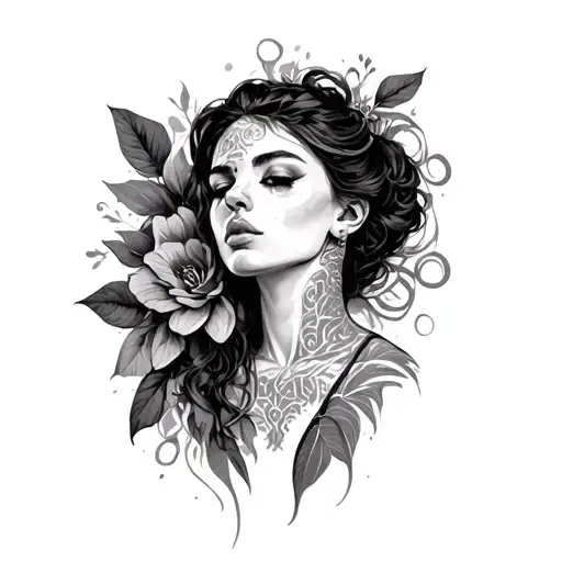 beauty in the struggle on best part of body tattoo design idea