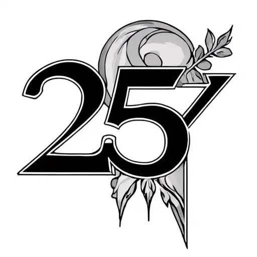 1985 Roman Numerals tattoo design idea