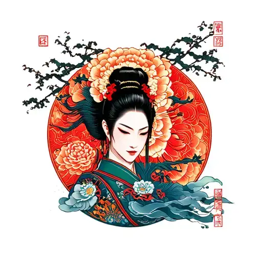 sleeve japanese traditional yakuza tattoo design idea