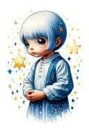 hayao Miyazaki kodama, spot sprites, and star child tattoo design idea