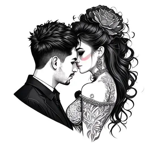 Steven and Danielle 6 9 2024 forever tattoo design idea