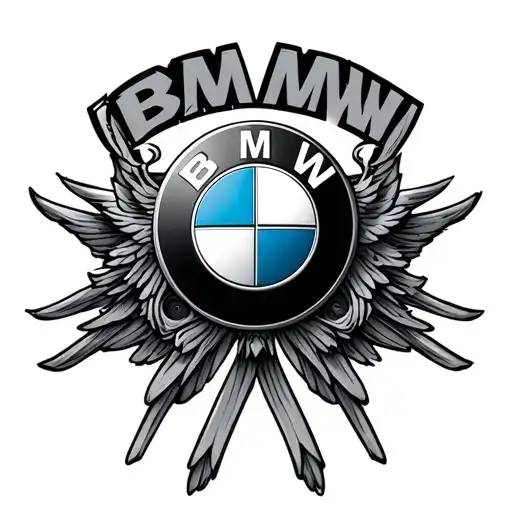 Bmw logo tattoo design idea