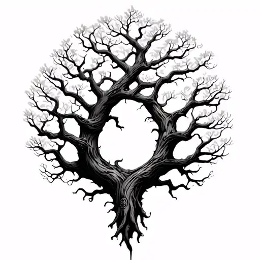 Poison tree that branches turn into throns wrapping around my forearm tattoo design idea
