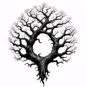 Poison tree that branches turn into throns wrapping around my forearm tattoo design idea