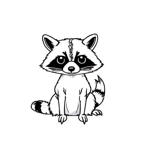Rocket Racoon tattoo design idea