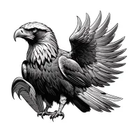 eagle tattoo design idea