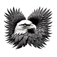 eagle tattoo design idea