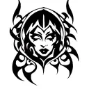 sissy whore tattoo design idea