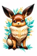 eevee evolutions sleeve tattoo tattoo design idea