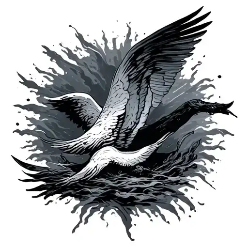 stronger than the storm  tattoo design idea