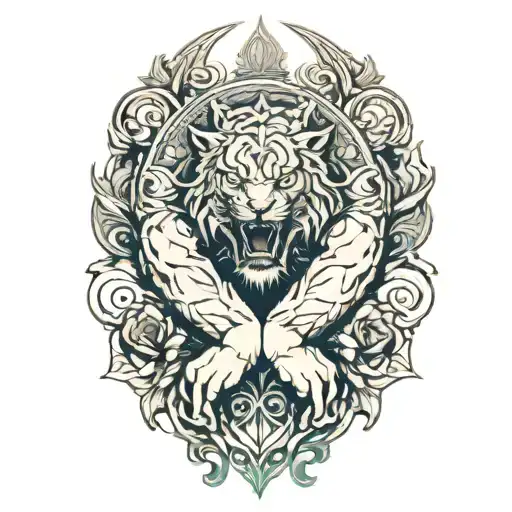 mma tattoo design idea