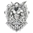 mma tattoo design idea