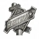 Street Sign tattoo design idea