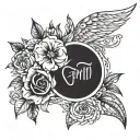 Gemini signs, represents anxiety, October 25th 2024 tattoo design idea