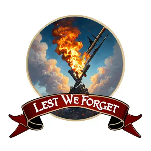 "Lest We Forget " Design me a tattoo leg sleeve to commemorate remembrance day. Featuring a spit fire flying in the skies. A challenger ta tattoo design idea