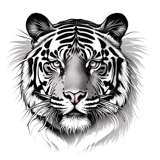 bengal tiger tattoo design idea
