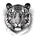 bengal tiger tattoo design idea