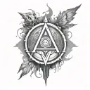 Destiny 2 Ghost tattoo design idea